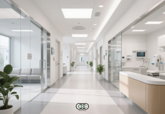 Thiết kế nội thất bệnh viện hiện đại 
