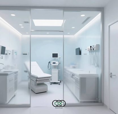 Kiến tạo không gian nội thất phòng khám tư nhân 